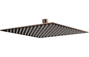 Galaxy 250mm Square Ultraslim Showerhead - Brushed Bronze